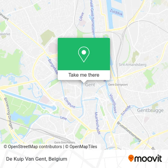 De Kuip Van Gent map