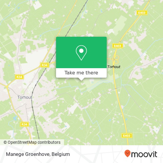 Manege Groenhove map