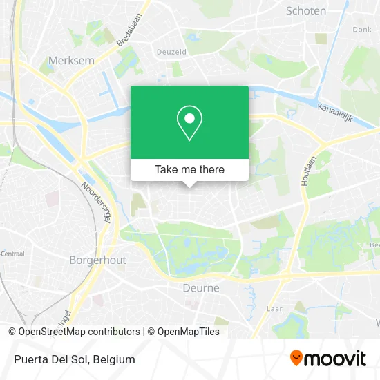 Puerta Del Sol map