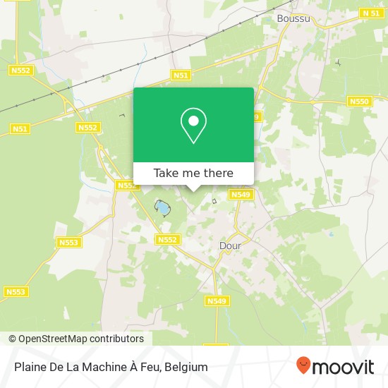 Plaine De La Machine À Feu map