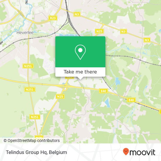 Telindus Group Hq map