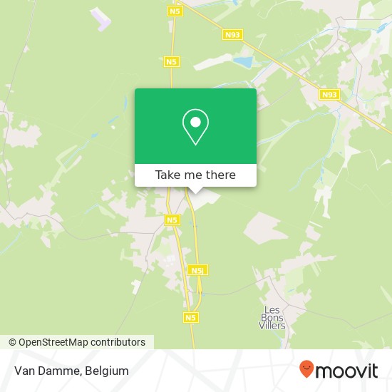 Van Damme map