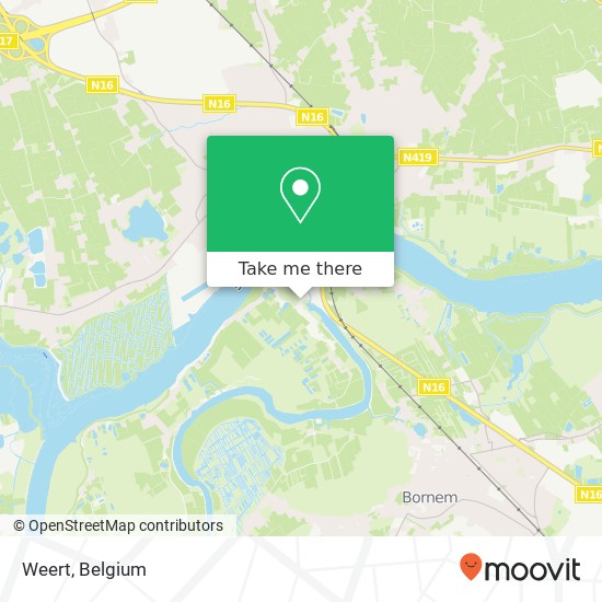 Weert map