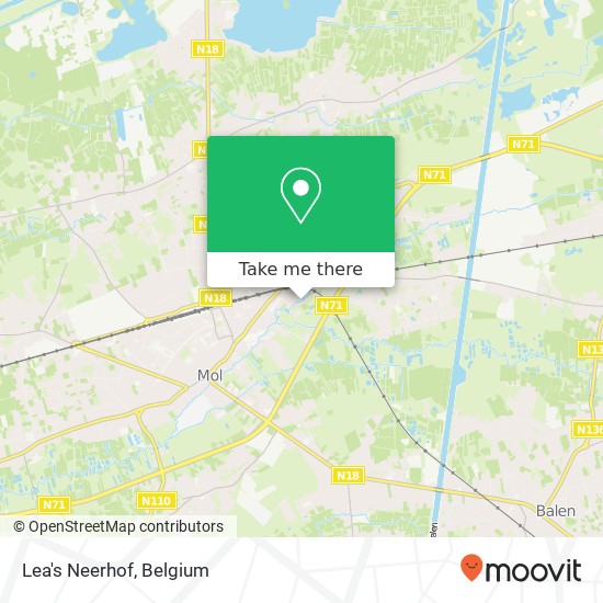 Lea's Neerhof map