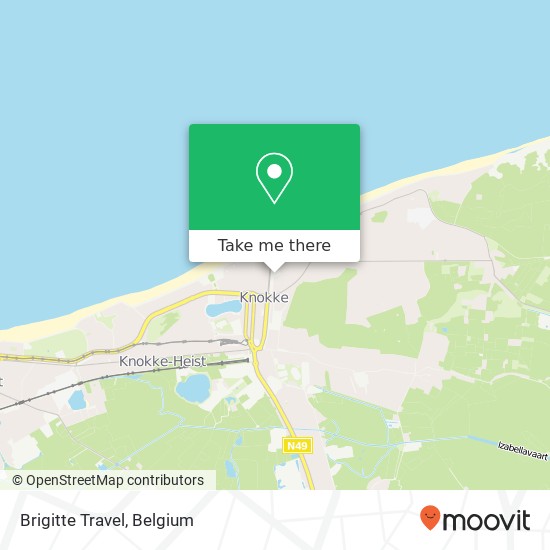 Brigitte Travel map
