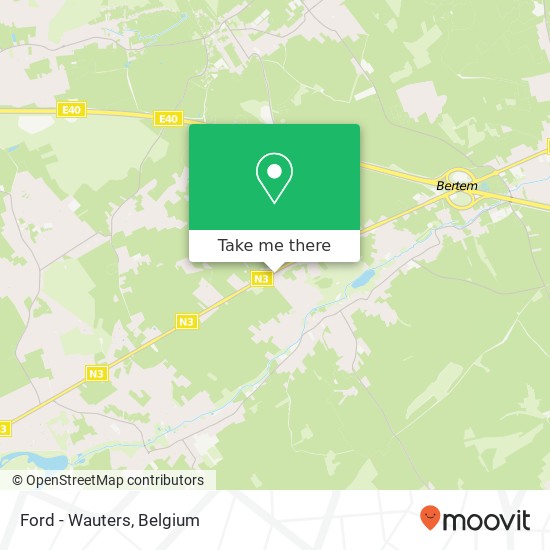 Ford - Wauters map