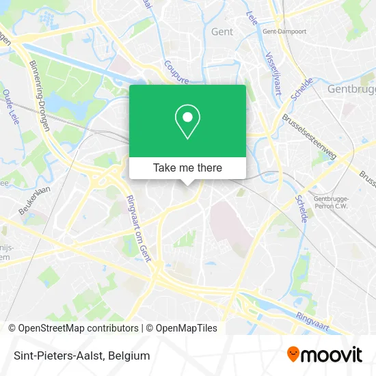 Sint-Pieters-Aalst map