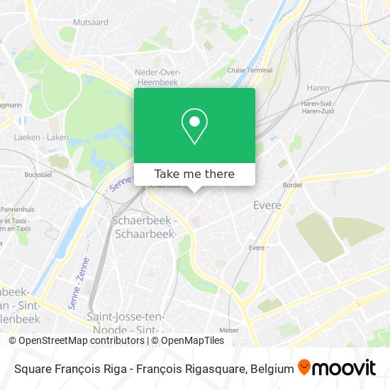 Square François Riga - François Rigasquare map