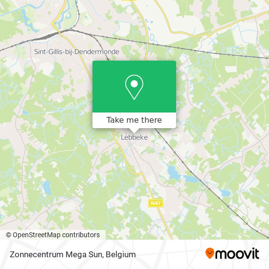 Zonnecentrum Mega Sun plan