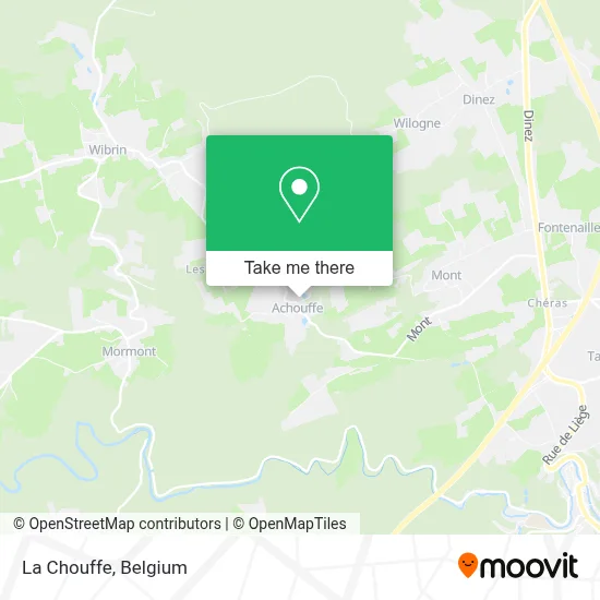 La Chouffe map