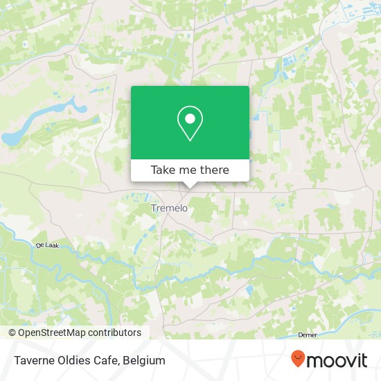 Taverne Oldies Cafe map