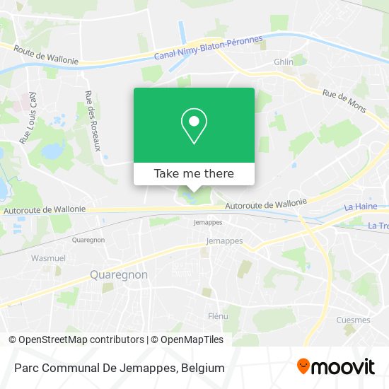 Parc Communal De Jemappes map
