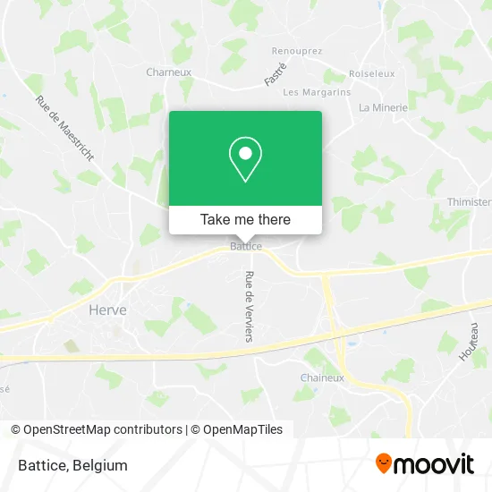Battice map