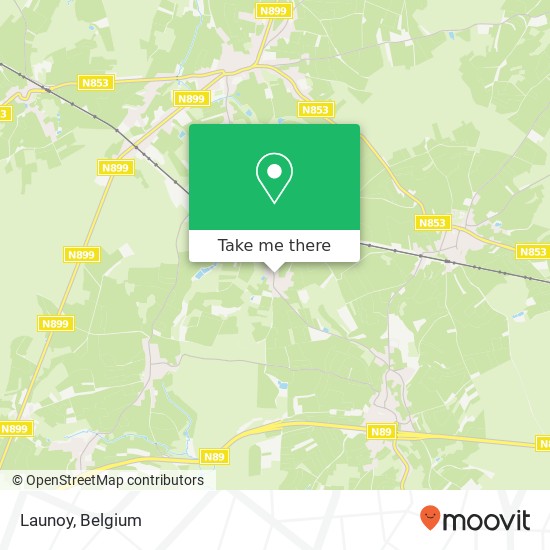 Launoy map