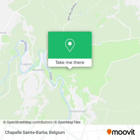 Chapelle Sainte-Barbe plan