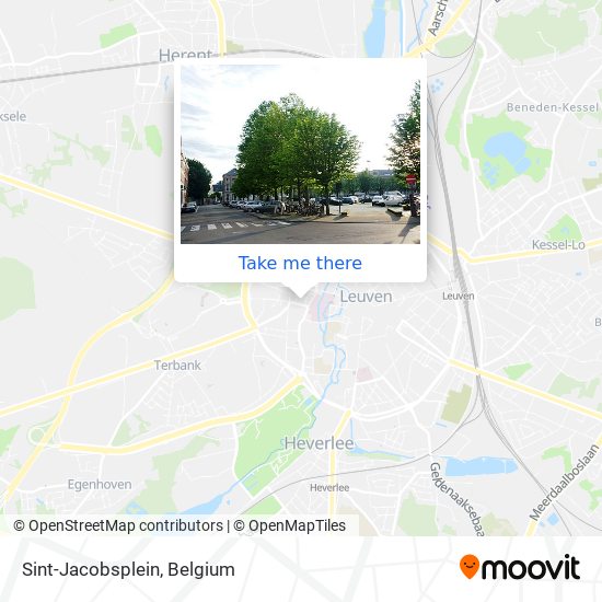 Sint-Jacobsplein map