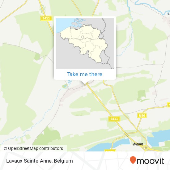 Lavaux-Sainte-Anne plan