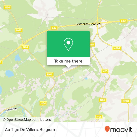 Au Tige De Villers map