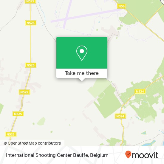 International Shooting Center Bauffe map