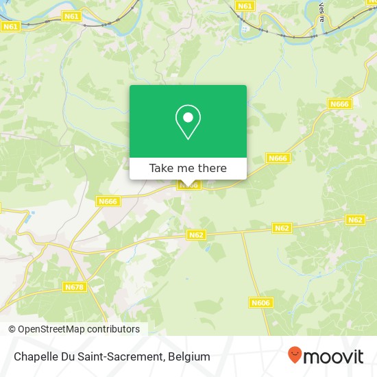 Chapelle Du Saint-Sacrement map