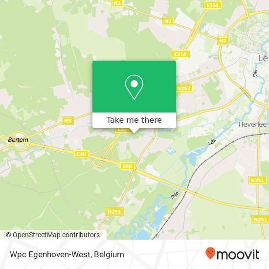 Wpc Egenhoven-West map