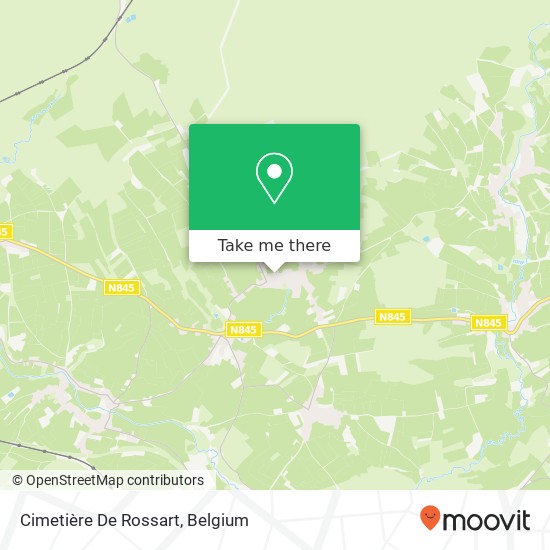 Cimetière De Rossart map