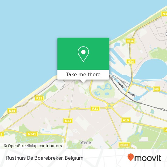 Rusthuis De Boarebreker map