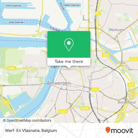 Werf- En Vlasnatie map
