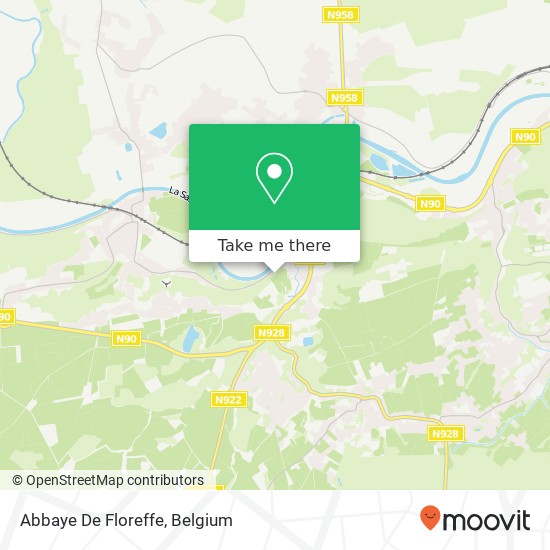 Abbaye De Floreffe map