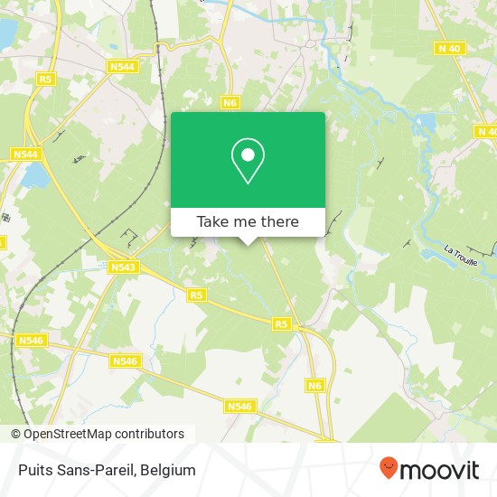 Puits Sans-Pareil map