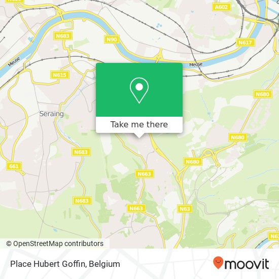 Place Hubert Goffin plan