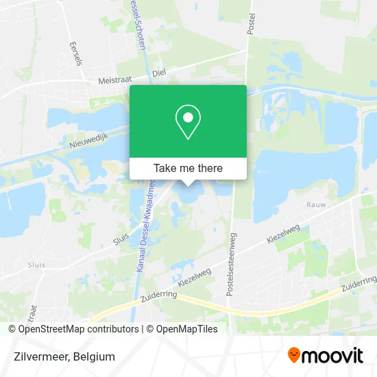 How to Get to Zilvermeer in Mol by Bus or Train?