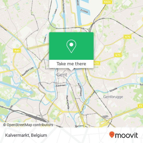 Kalvermarkt map