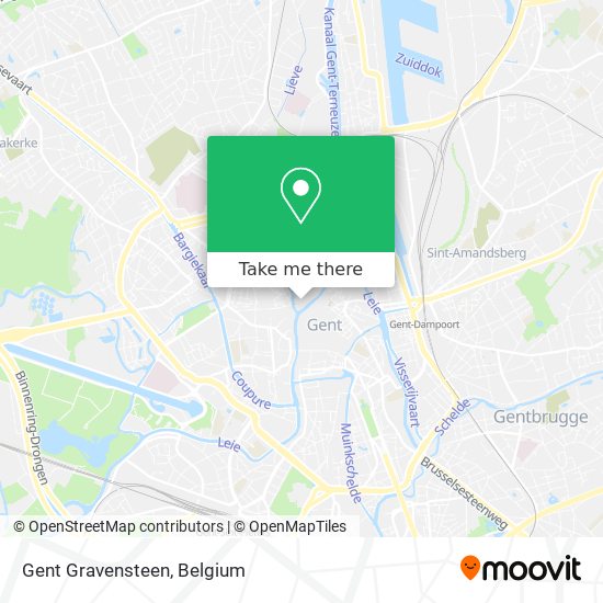 Gent Gravensteen plan