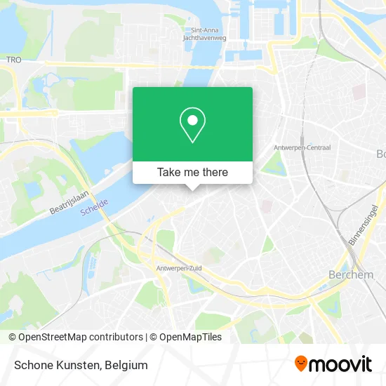 Schone Kunsten map