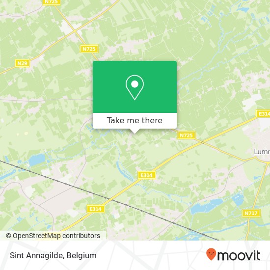 Sint Annagilde map