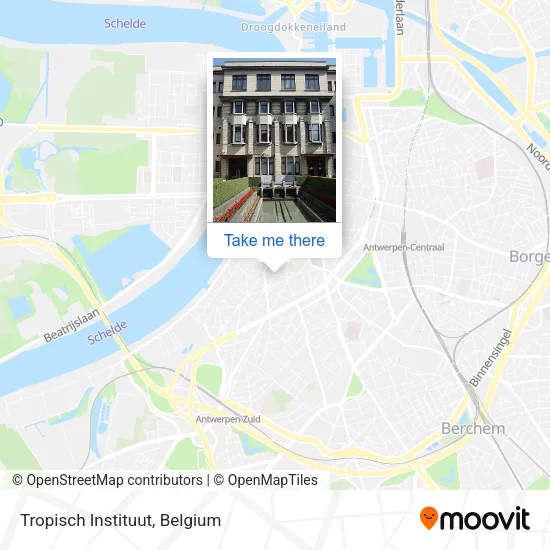 Tropisch Instituut map