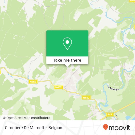 Cimetière De Marneffe map