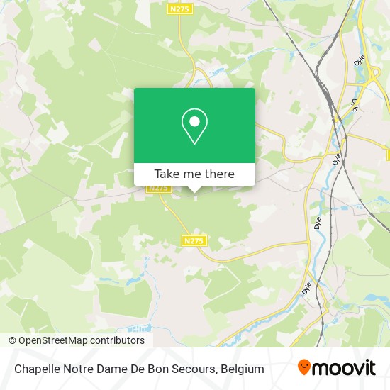 Chapelle Notre Dame De Bon Secours map