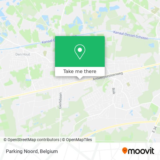 Parking Noord map