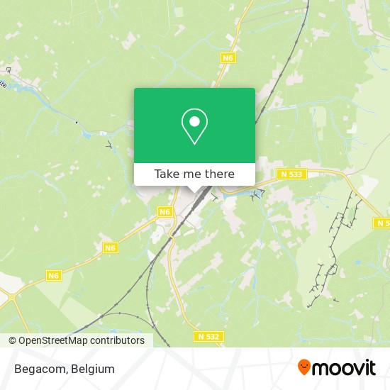 Begacom map