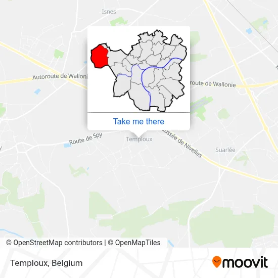 Temploux map