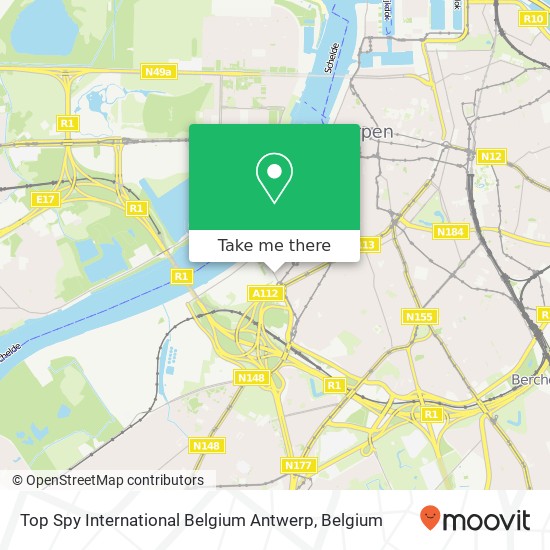 Top Spy International Belgium Antwerp plan