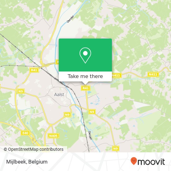 Mijlbeek map