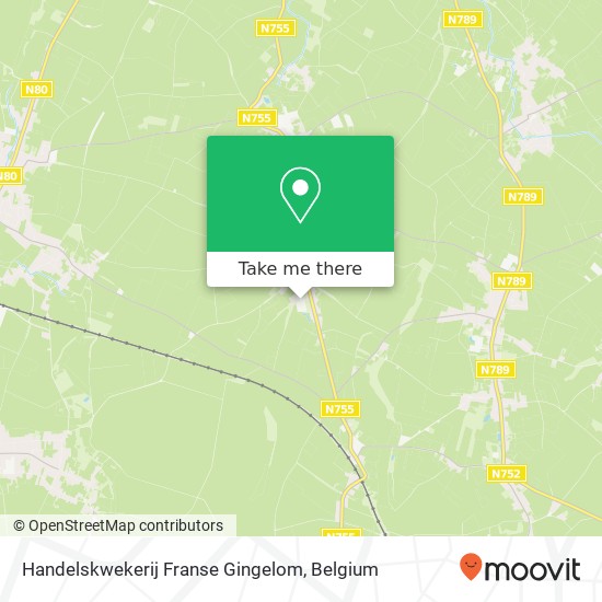 Handelskwekerij Franse Gingelom map
