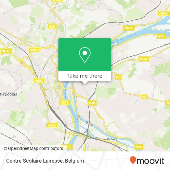 Centre Scolaire Lairesse map