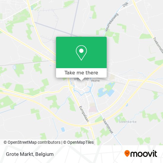 Grote Markt map