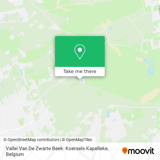 Vallei Van De Zwarte Beek: Koersels Kapelleke map