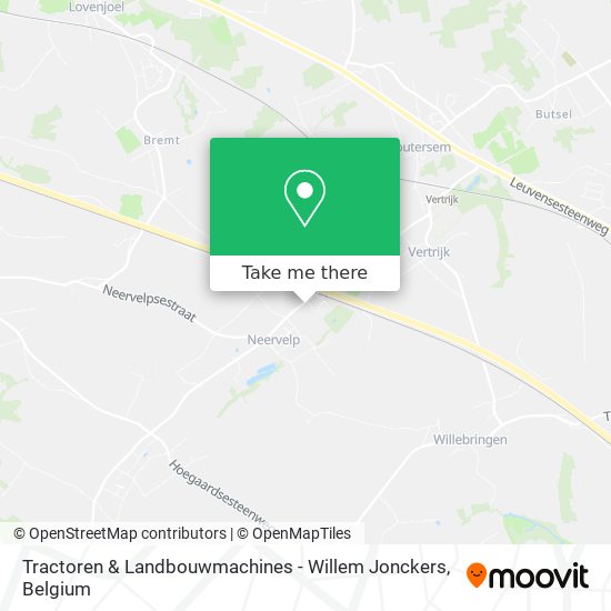 Tractoren & Landbouwmachines - Willem Jonckers map