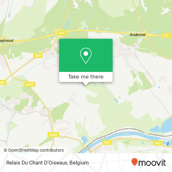 Relais Du Chant D'Oiseaux map